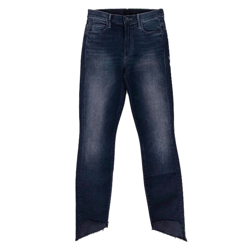 MOTHER Stunner Zip Two Step Ankle Fray Jeans in LAST CALL SIZE 24 - Picture 6 of 13
